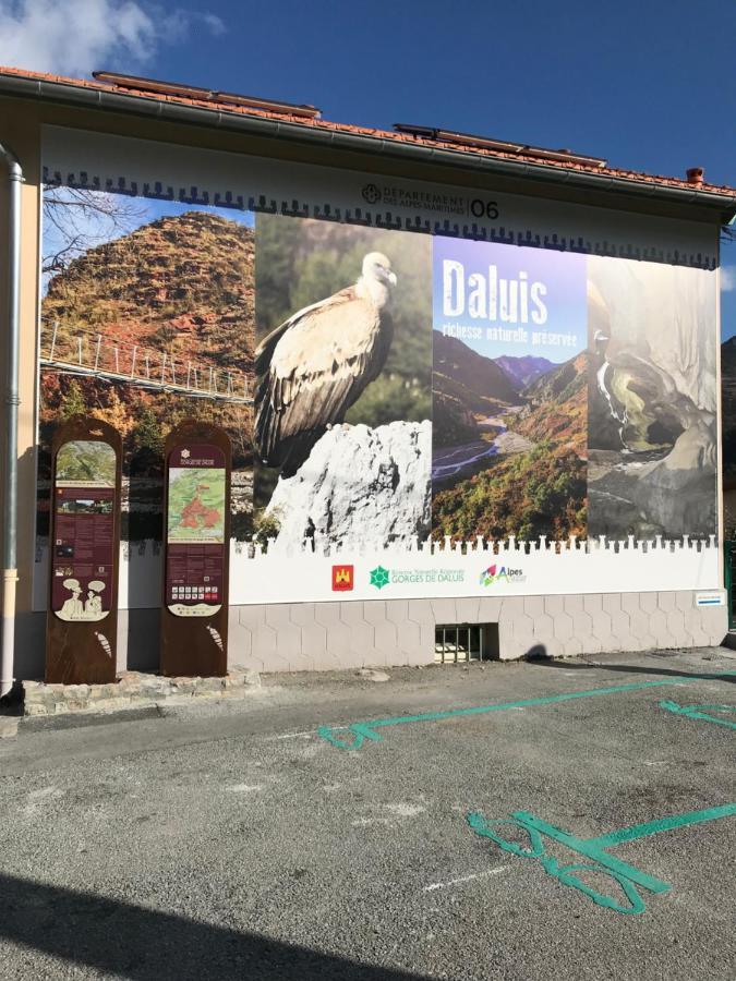 Gite De La Fontaine Gorges De Daluis Экстерьер фото